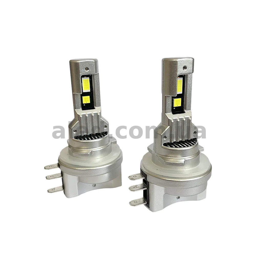 Світлодіодні (LED) лампи ALED H15 40W / 10W(DRL) 6000K (дальнє світло + ДХВ) - F02-серія